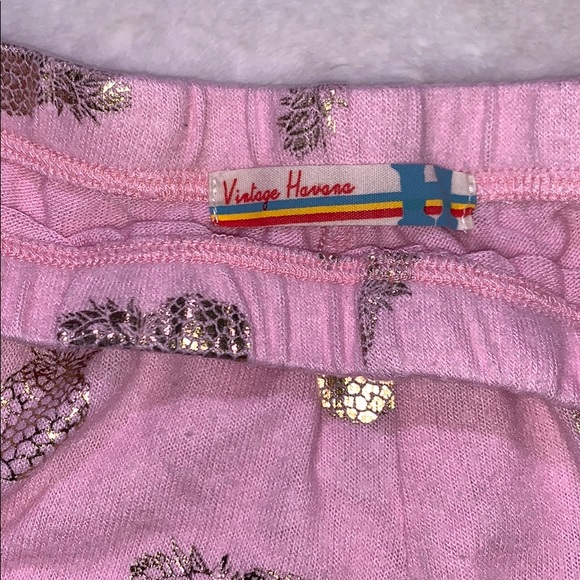 Set of Pink Girls Pajama Shorts - Picture 6 of 9